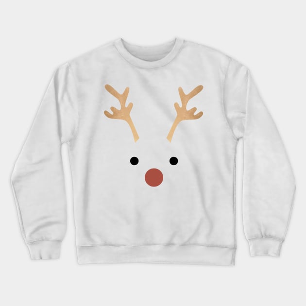 Oh Deer! Crewneck Sweatshirt by Life Happens Tee Shop